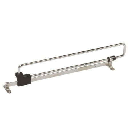 AMIG 12204  
 Cuelgaperchas 12  
 350 mm  
 Acero  
 Cromado brillo
