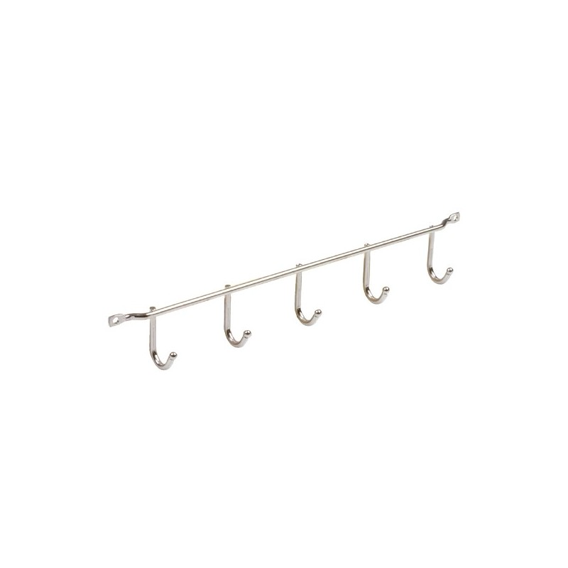 AMIG 12206  
 Colgador 80  
 35 x 250 x 55 mm  
 Acero  
 Cromado brillo