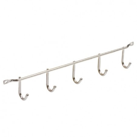 AMIG 12206  
 Colgador 80  
 35 x 250 x 55 mm  
 Acero  
 Cromado brillo