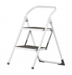 AMIG 12209  
 Taburete 480  
 48 cm  
 Acero  
 Blanco