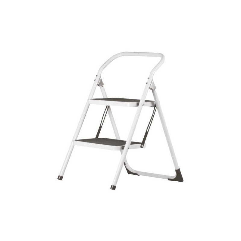 AMIG 12209  
 Taburete 480  
 48 cm  
 Acero  
 Blanco