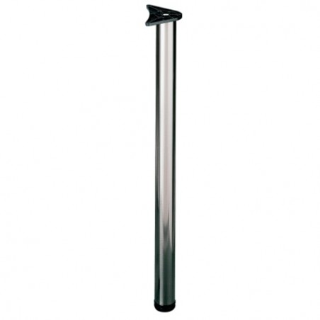 AMIG 12215  
 Pata de mesa 1  
 Ø60 x 710 mm  
 Acero  
 Cromado brillo