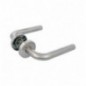 AMIG 12230  
 Manilla con roseta 4RX  
 Ø52 mm  
 Acero inoxidable 18/8  
 Mate