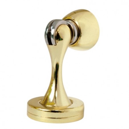 AMIG 12242  
 Tope puerta magnético 710  
 Ø45 x 75 mm  
 Zamak  
 Oro