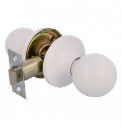 AMIG 12304  
 Pomo de puerta 611  
 Latón  
 Blanco