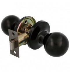AMIG 12305  
 Pomo de puerta 611  
 Latón  
 Negro