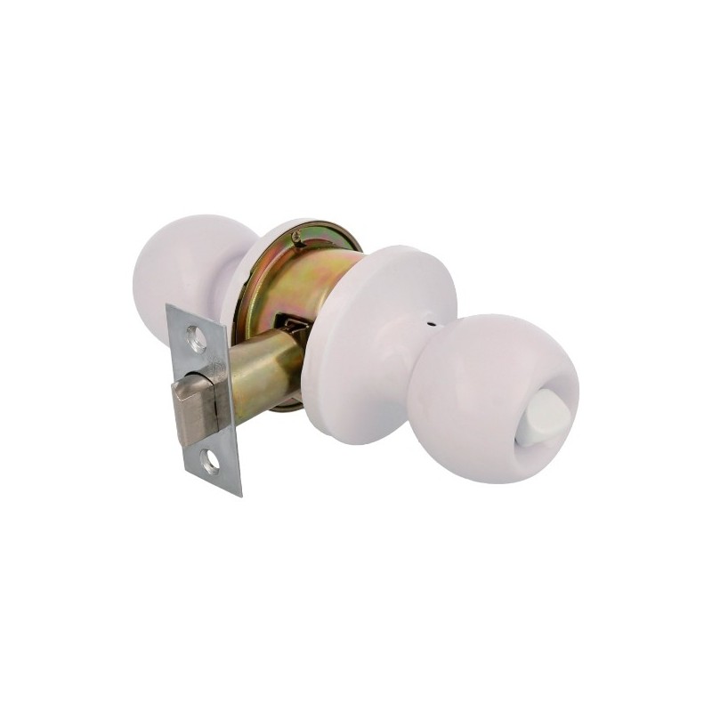 AMIG 12306  
 Pomo de puerta 612  
 Latón  
 Blanco