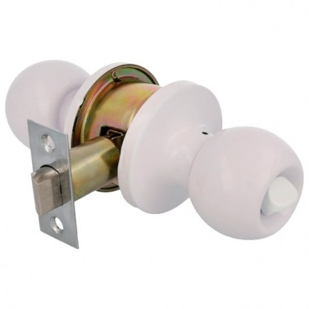 AMIG 12306  
 Pomo de puerta 612  
 Latón  
 Blanco