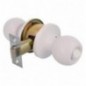 AMIG 12306  
 Pomo de puerta 612  
 Latón  
 Blanco
