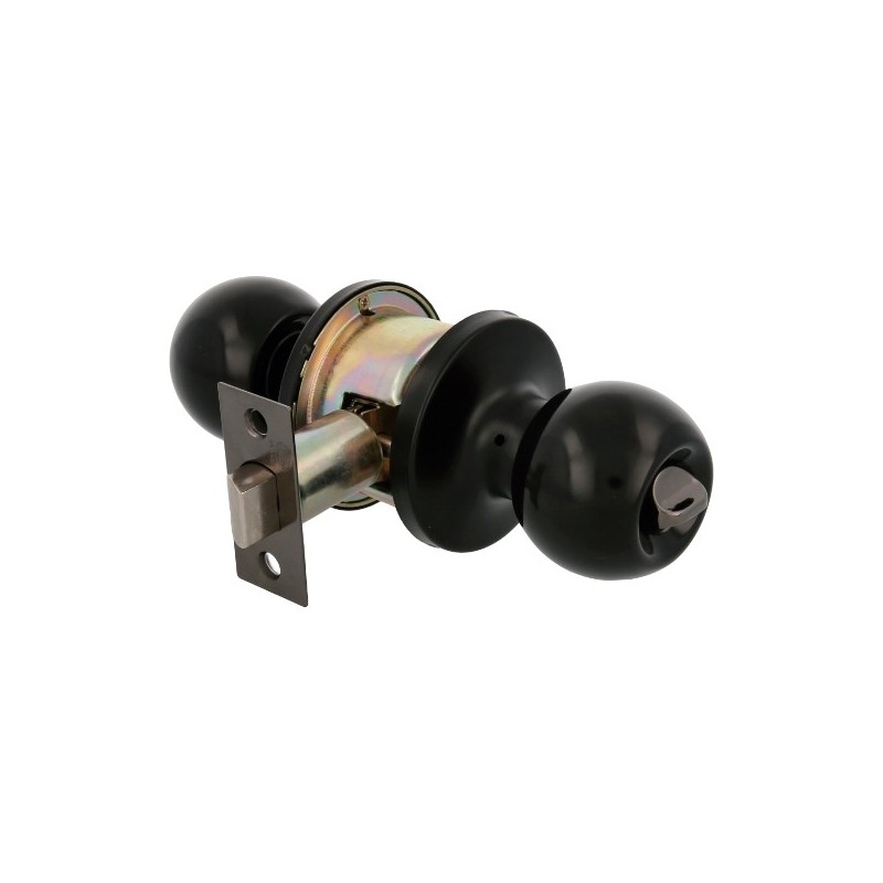 AMIG 12307  
 Pomo de puerta 612  
 Latón  
 Negro