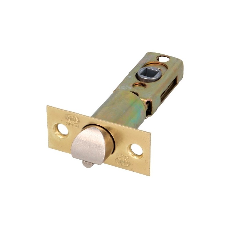 AMIG 12315  
 Picaporte 16  
 60-70 mm  
 Acero  
 Latonado barnizado