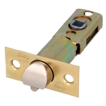 AMIG 12315  
 Picaporte 16  
 60-70 mm  
 Acero  
 Latonado barnizado