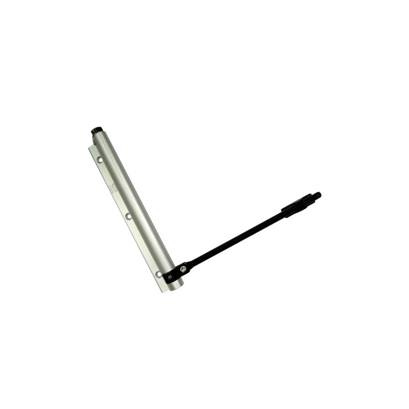 AMIG 12335  
 Pernio muelle 200  
 190 x 180 mm  
 Aluminio  
 Plata