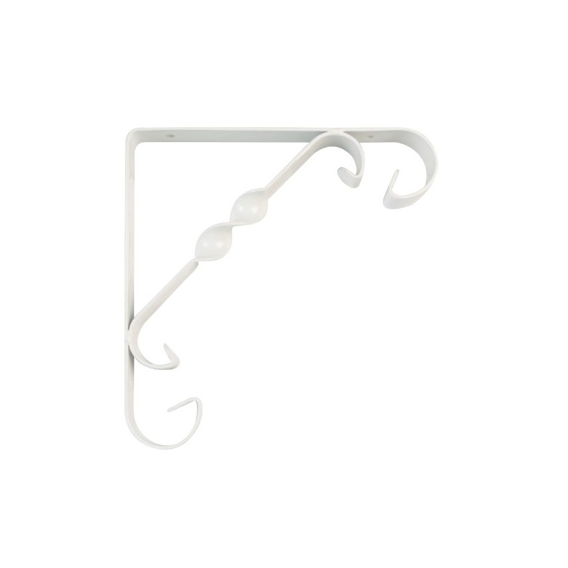 AMIG 12349  
 Palomilla 20  
 200 x 200 mm  
 Acero  
 Blanco