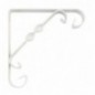 AMIG 12349  
 Palomilla 20  
 200 x 200 mm  
 Acero  
 Blanco