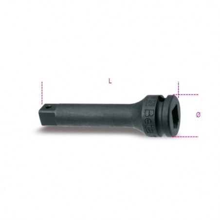 710/20 Alargadera de impacto con cuadrado macho y hembra de 3/8&quot,