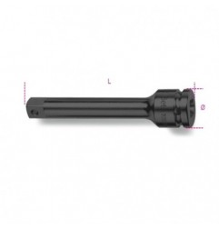 710/21 Alargadera de impacto con cuadrado macho y hembra de 3/8&quot,