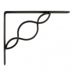 AMIG 12362  
 Palomilla 22  
 150 x 125 mm  
 Acero  
 Negro
