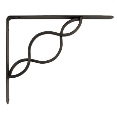 AMIG 12365  
 Palomilla 22  
 200 x 150 mm  
 Acero  
 Negro
