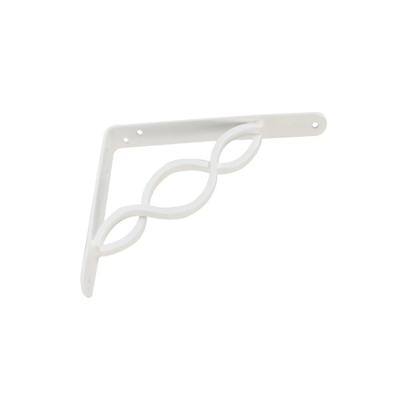 AMIG 12367  
 Palomilla 22  
 250 x 200 mm  
 Acero  
 Blanco