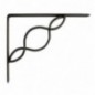 AMIG 12368  
 Palomilla 22  
 250 x 200 mm  
 Acero  
 Negro