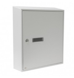 AMIG 12373  
 Recogecartas 6  
 400 x 360 x 100 mm  
 Acero  
 Blanco