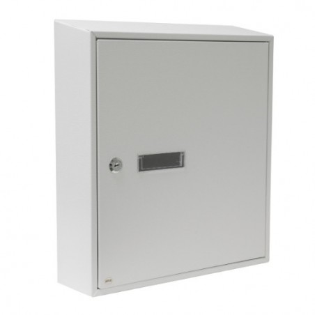 AMIG 12373  
 Recogecartas 6  
 400 x 360 x 100 mm  
 Acero  
 Blanco