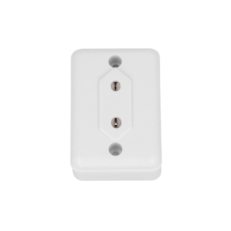 AMIG 12418  
 Base de sobreponer 3865  
 Polipropileno  
 Blanco