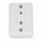 AMIG 12418  
 Base de sobreponer 3865  
 Polipropileno  
 Blanco