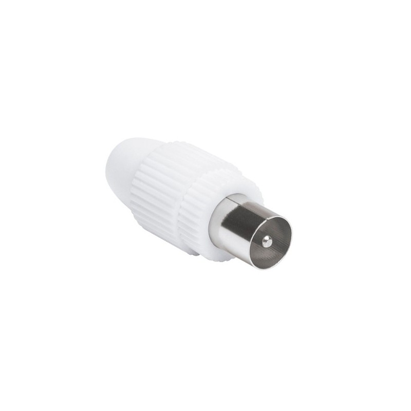 AMIG 12432  
 Conector TV 3110  
 9,5 mm  
 Blanco