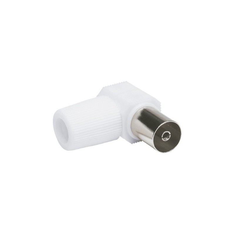 AMIG 12435  
 Conector TV 3113  
 9,5 mm  
 Poliestireno  
 Blanco