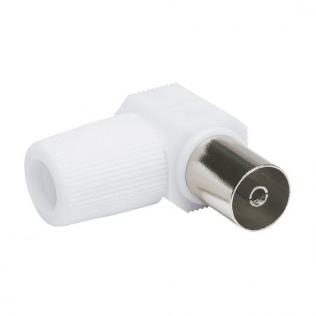 AMIG 12435  
 Conector TV 3113  
 9,5 mm  
 Poliestireno  
 Blanco