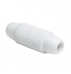 AMIG 12443  
 Empalmador 3120  
 Poliestireno  
 Blanco
