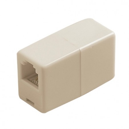 AMIG 12447  
 Adaptador telefónico 3000  
 Policarbonato  
 Blanco marfil