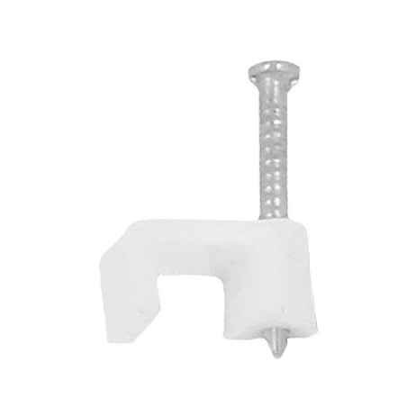AMIG 12475  
 Grapa plana 3440  
 4 mm  
 Blanco