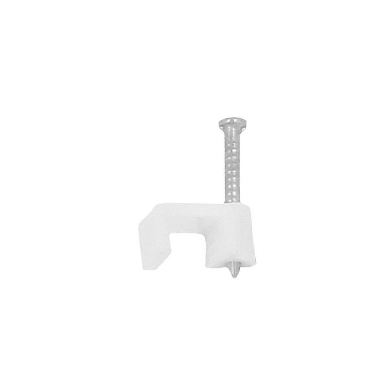AMIG 12481  
 Grapa plana 3440  
 7 mm  
 Blanco