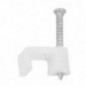 AMIG 12483  
 Grapa plana 3440  
 8 mm  
 Blanco