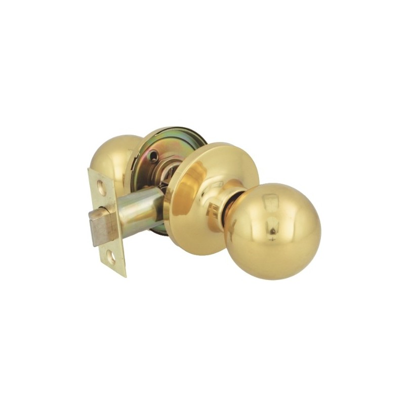 AMIG 12555  
 Pomo de puerta 611  
 Latón  
 Cuero
