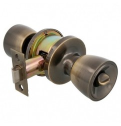 AMIG 12569  
 Pomo de puerta 602  
 Latón  
 Cuero