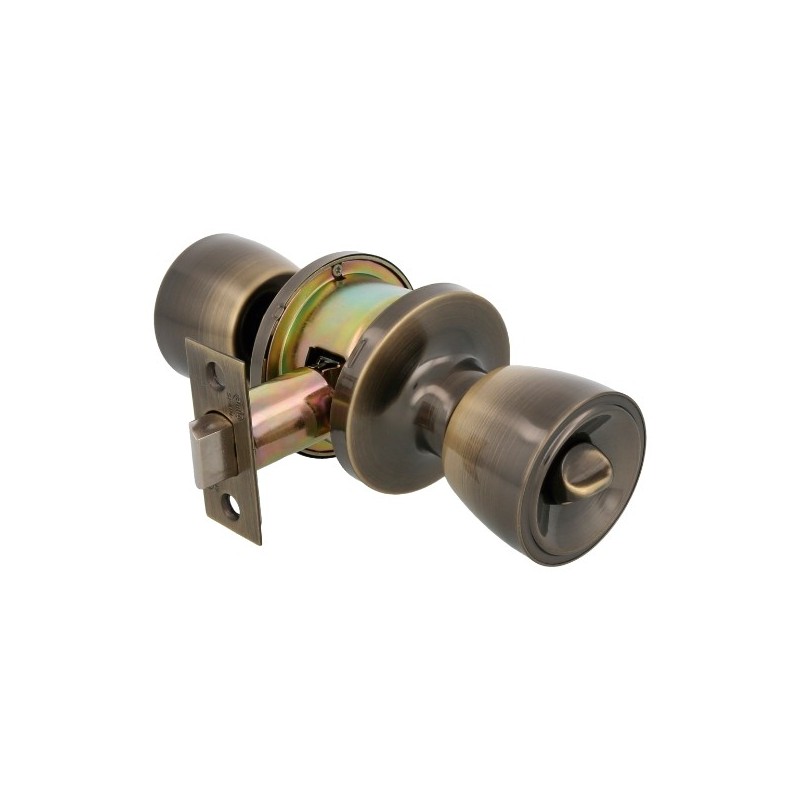 AMIG 12569  
 Pomo de puerta 602  
 Latón  
 Cuero