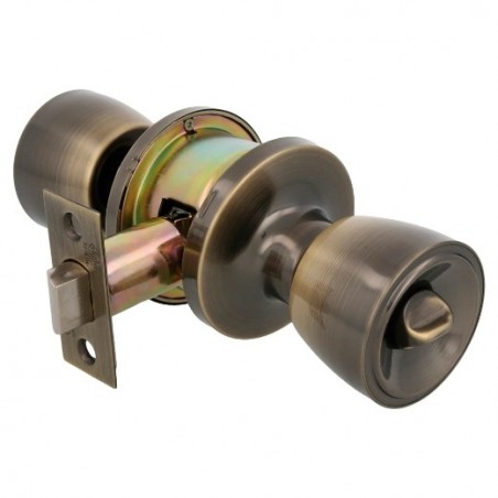 AMIG 12569  
 Pomo de puerta 602  
 Latón  
 Cuero