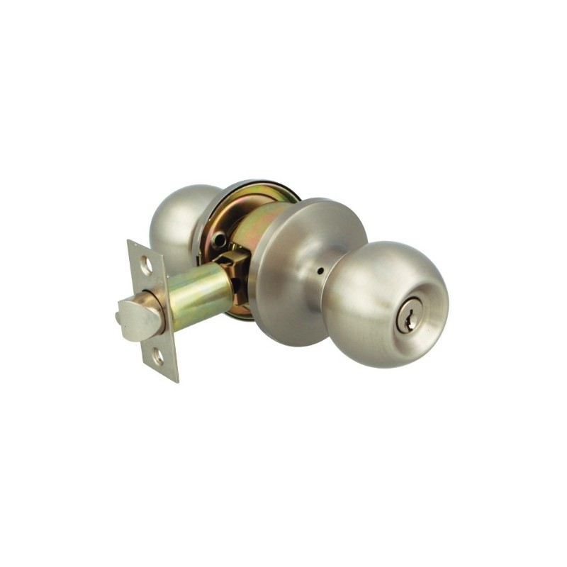 AMIG 12575  
 Pomo de puerta 610  
 Latón  
 Cromado mate