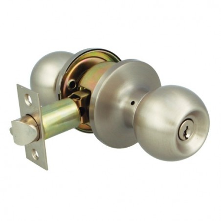 AMIG 12575  
 Pomo de puerta 610  
 Latón  
 Cromado mate