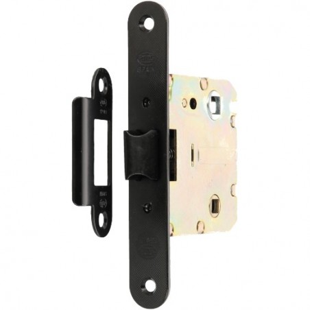 AMIG 12597  
 Pestillo 2001  
 50/47 mm  
 Acero  
 Negro
