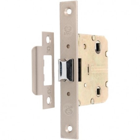 AMIG 12599  
 Pestillo 2100  
 50/47 mm  
 Acero  
 Cromado mate