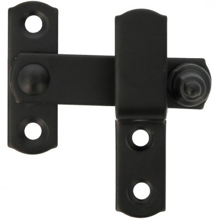 AMIG 12603  
 Aldabilla 4  
 60 x 46 mm  
 Acero  
 Negro