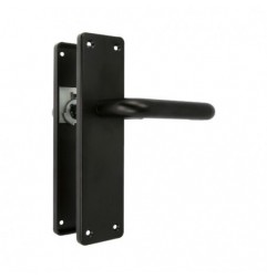 AMIG 12612  
 Manilla aluminio con placa AL3P  
 222 x 55 mm  
 Aluminio  
 Negro