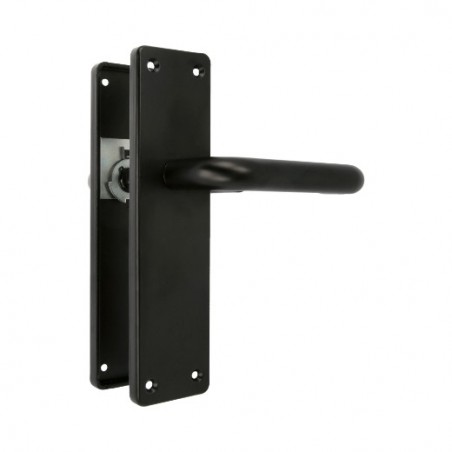AMIG 12612  
 Manilla aluminio con placa AL3P  
 222 x 55 mm  
 Aluminio  
 Negro