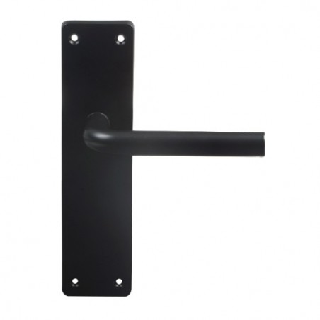 AMIG 12615  
 Manilla aluminio con placa AL4P  
 222 x 55 mm  
 Aluminio  
 Negro