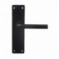 AMIG 12615  
 Manilla aluminio con placa AL4P  
 222 x 55 mm  
 Aluminio  
 Negro